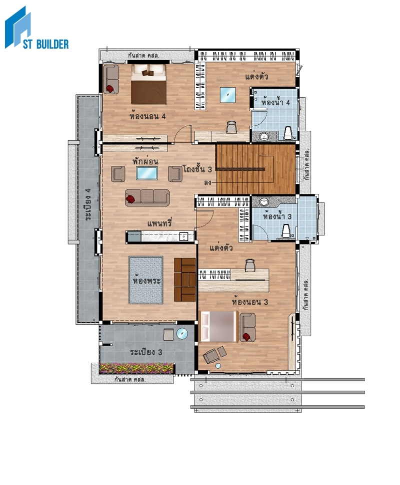 STT-301 Floor Plan 3