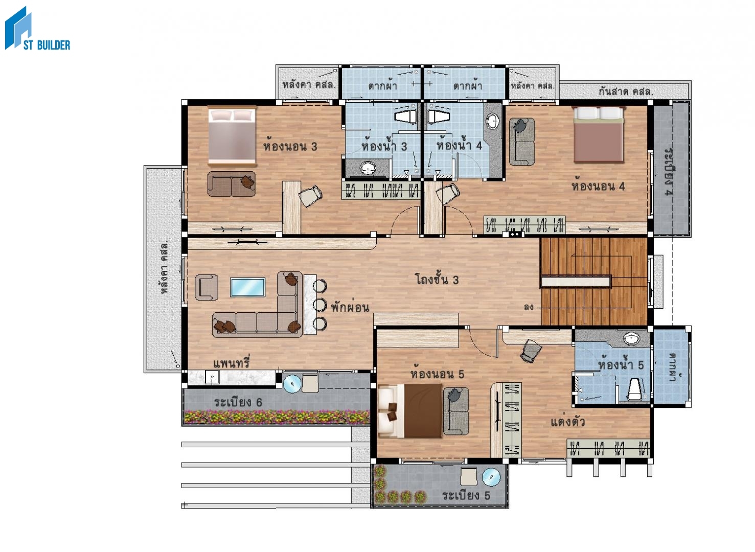 STT-305 Floor Plan 3