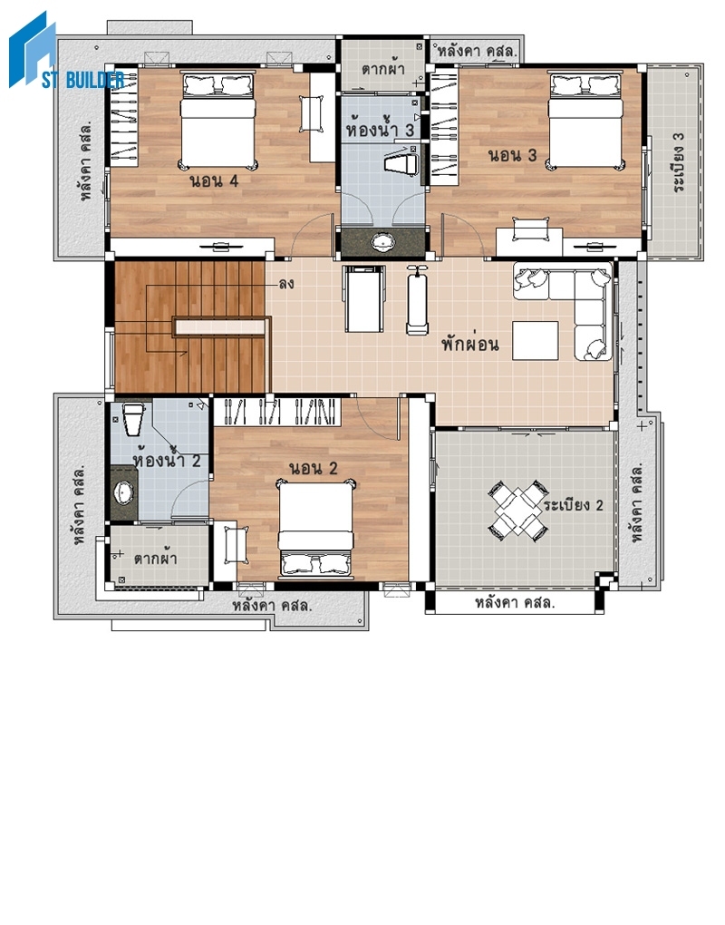 STT-303 Floor Plan 3