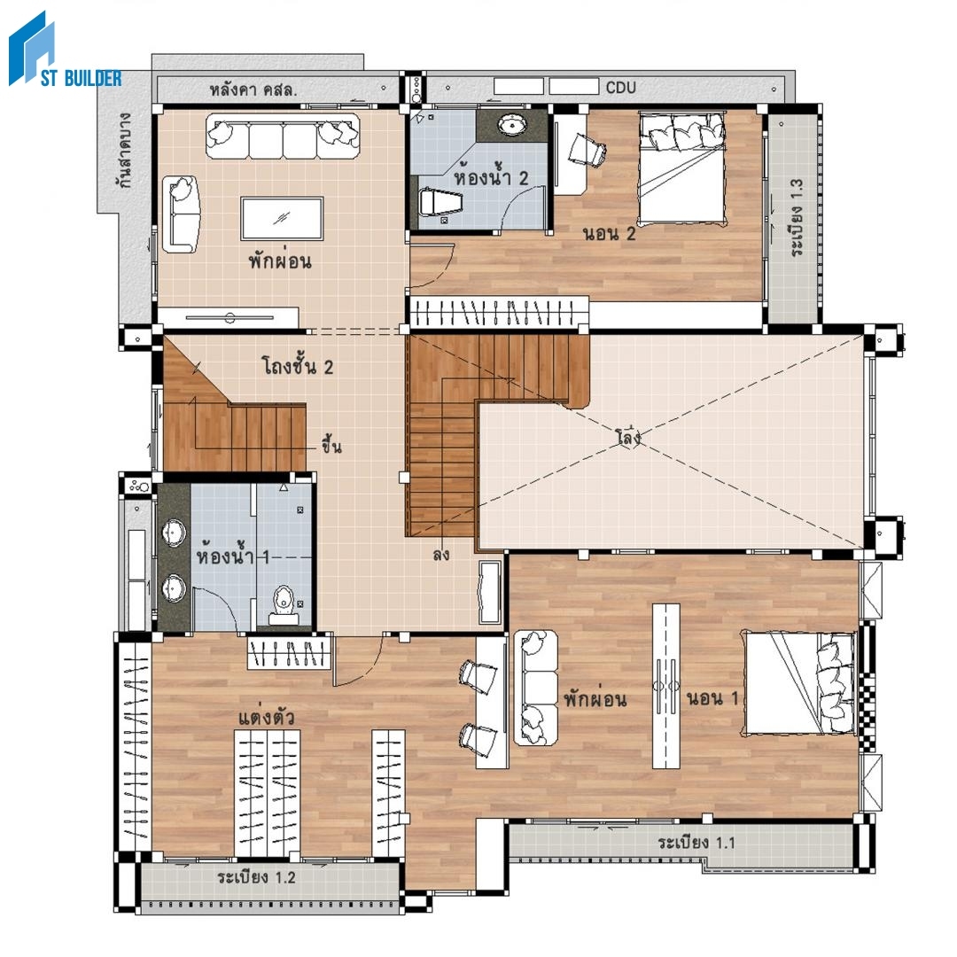 STT-304 Floor Plan 2