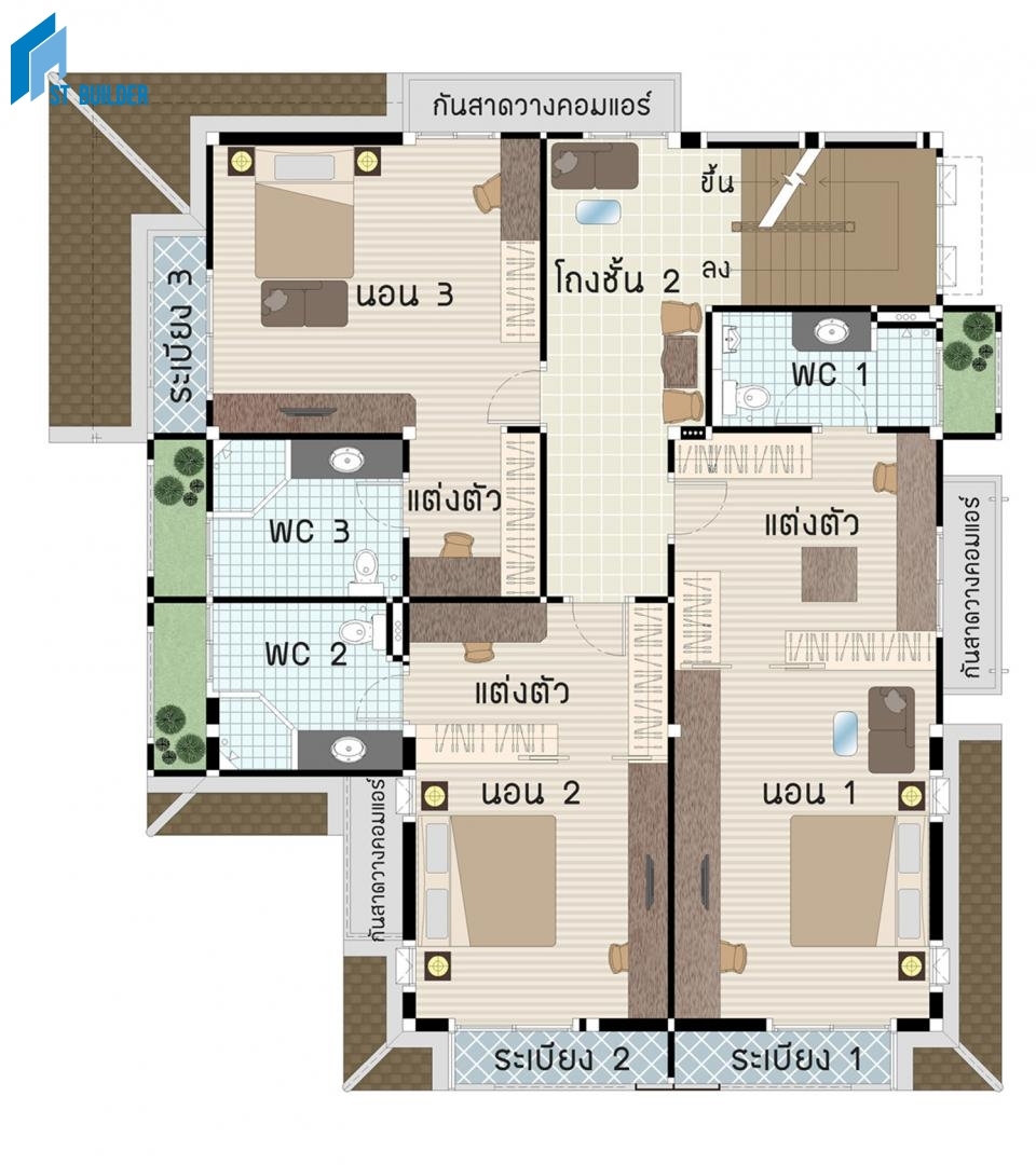 STT-308 Floor Plan 2