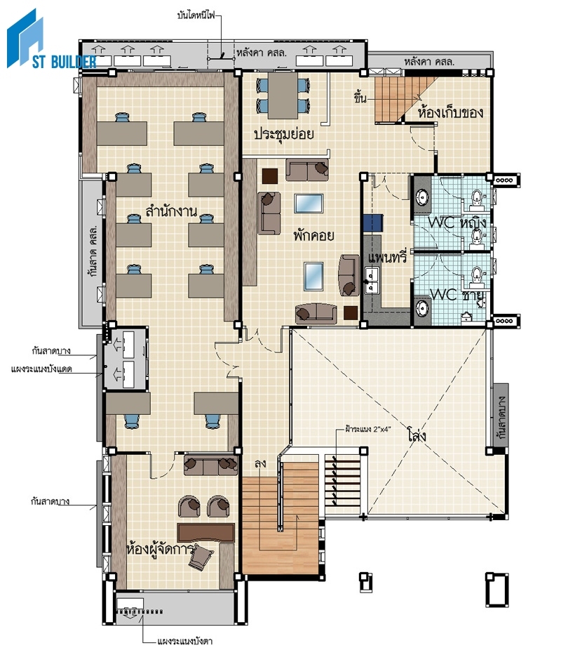 STH-401 Floor Plan 2