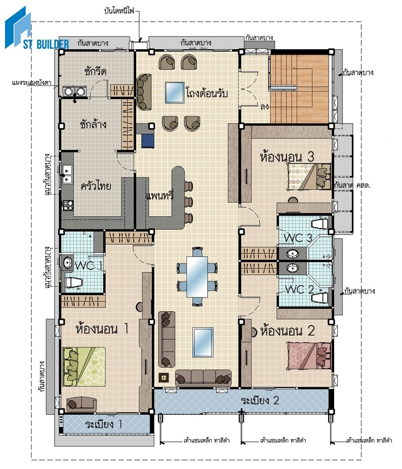 STH-401 Floor Plan 4