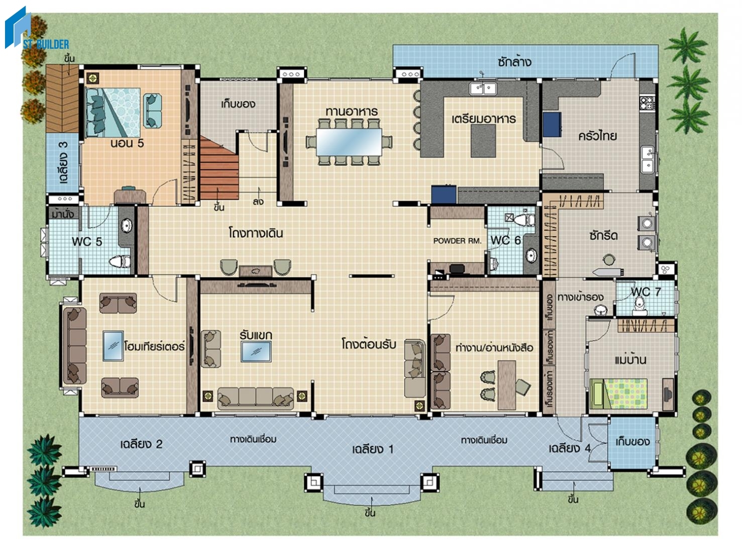 STC-213 Floor Plan 1