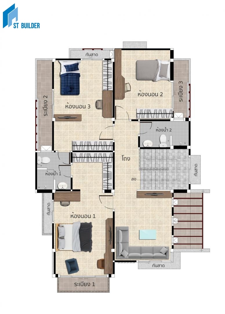STE-303 Floor Plan 3