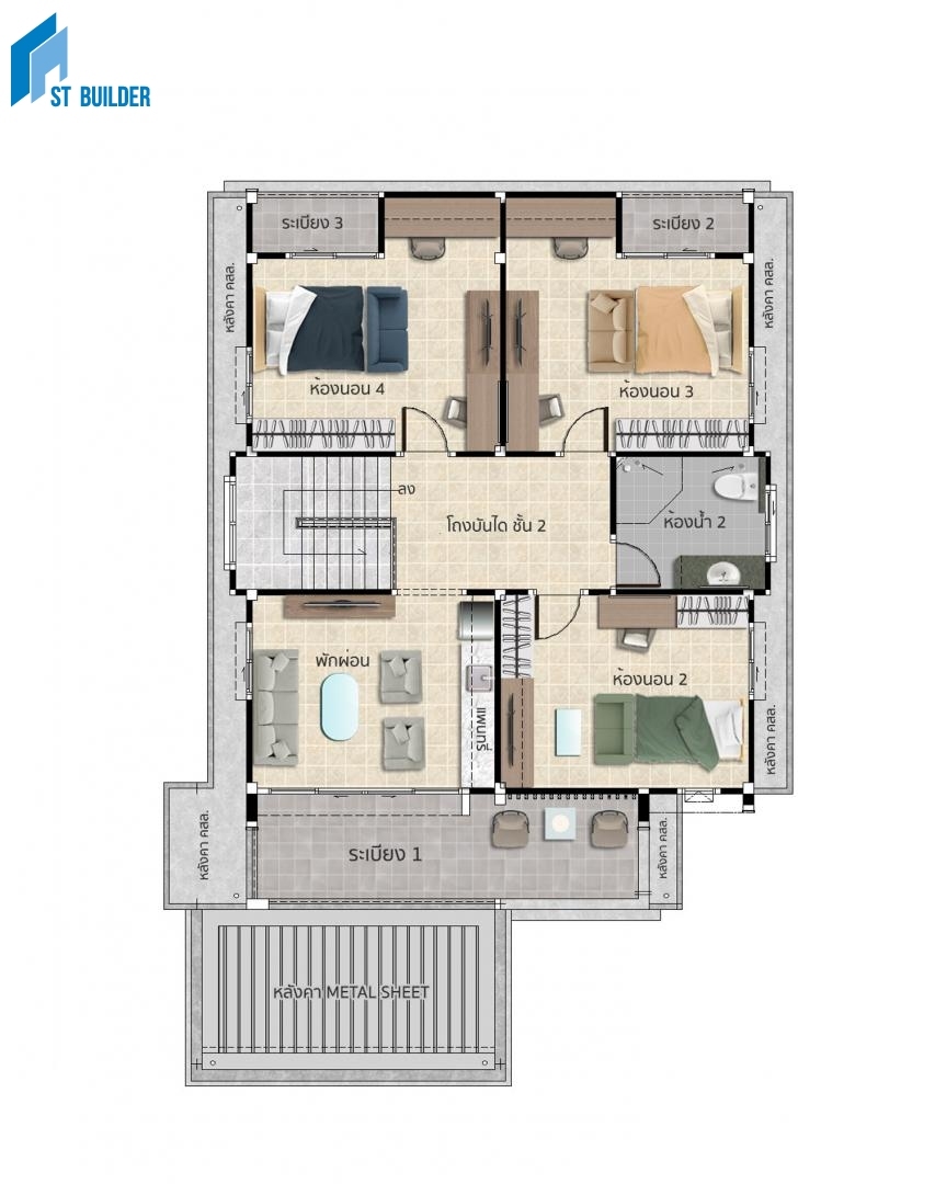 STE-224 Floor plan 2