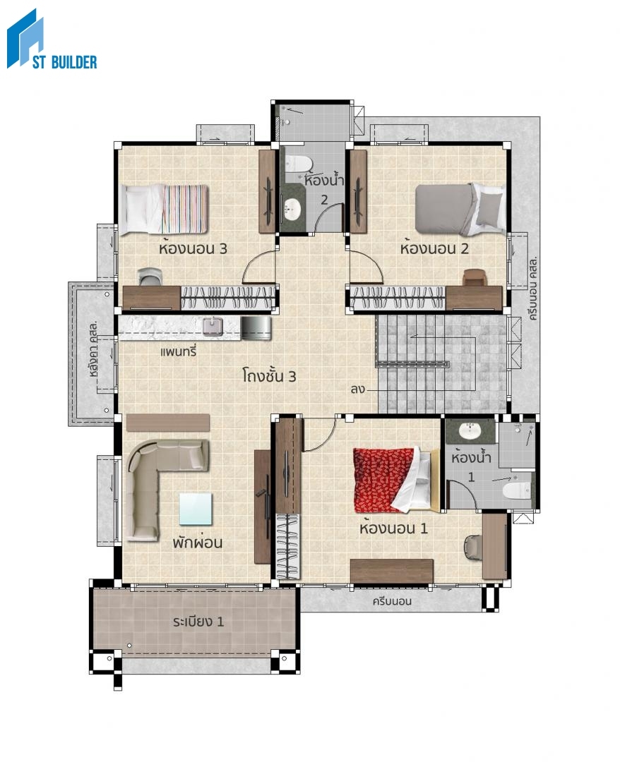 STE-307 Floor plan 3