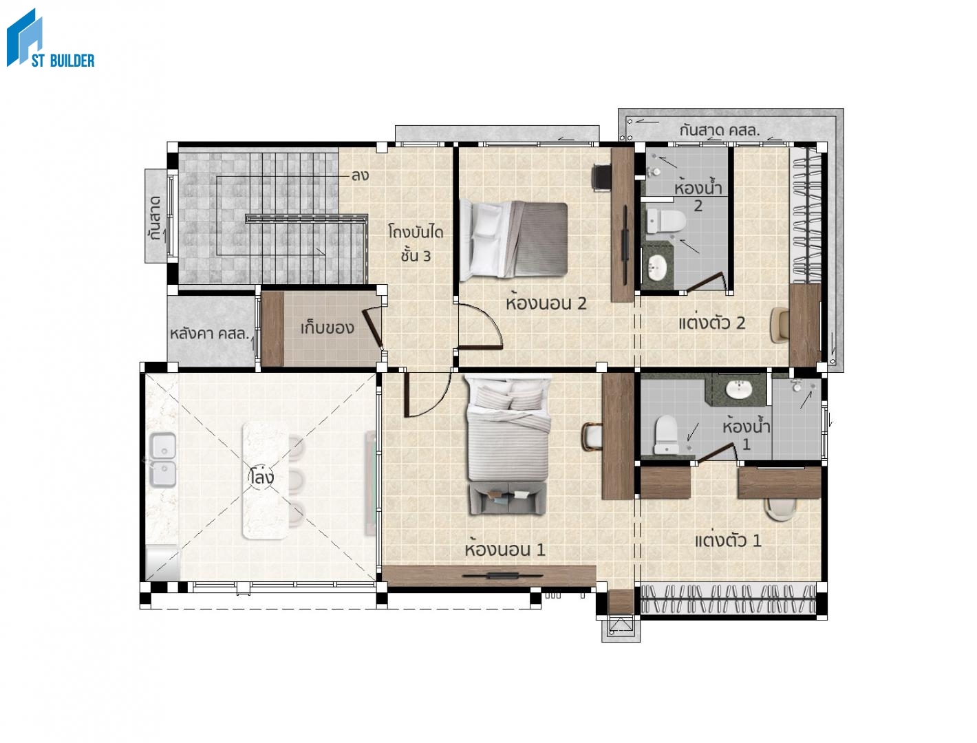 STE-311 Floor Plan 3