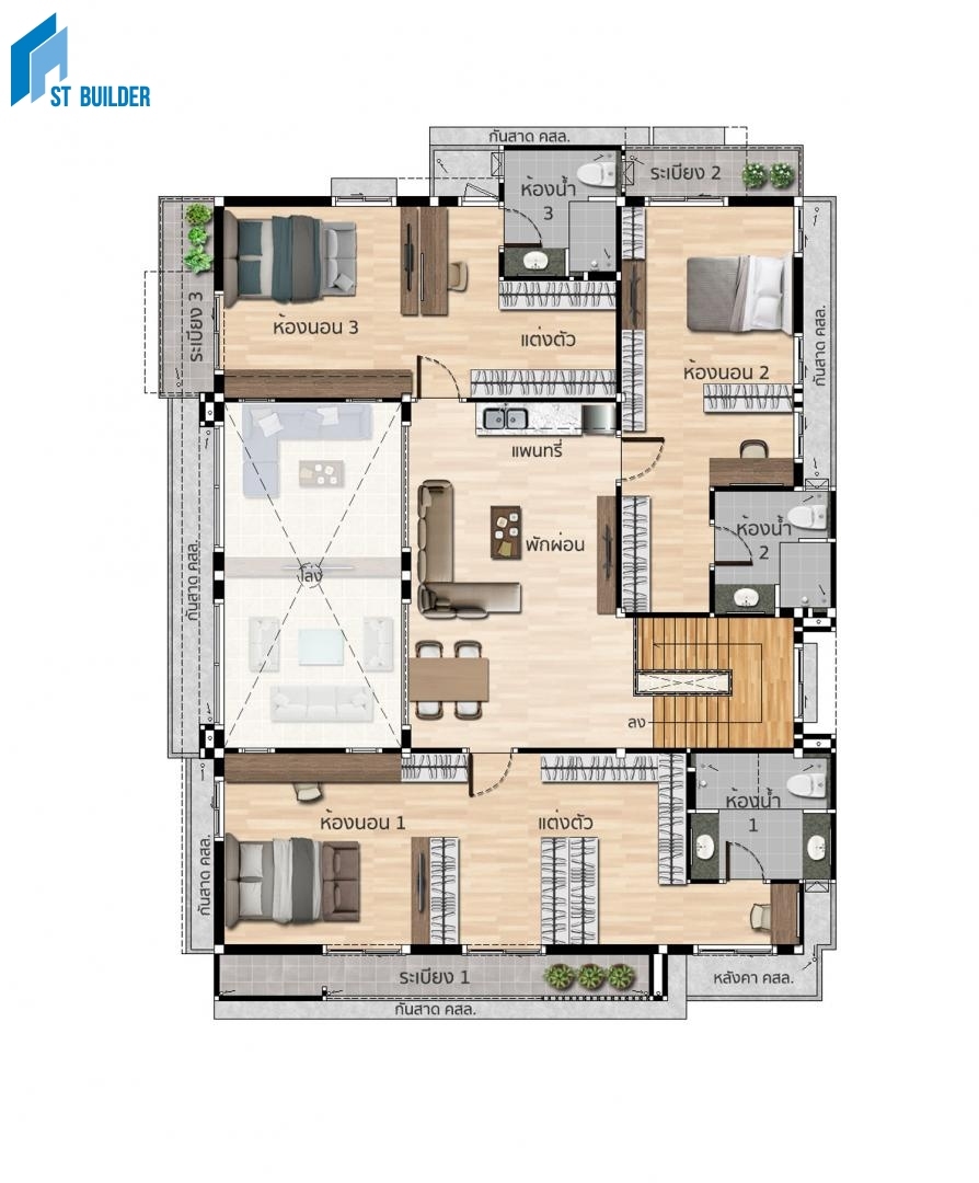 STM-208 Floor Plan 2